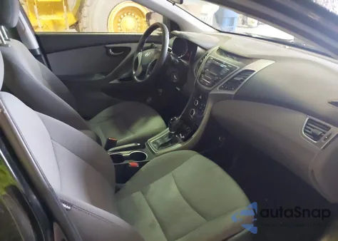 2016 Hyundai Elantra Se из США, поврежденный, VIN 5NPDH4AE0GH727888